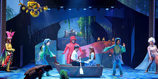 Animated Slideshow of pictures from Disney's The Little Mermaid at Beef & Boards Dinner Theatre